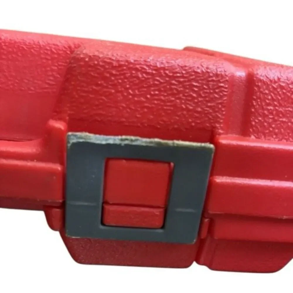 Lego Vintage 1985 Red Hard Plastic Carrying Case